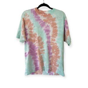 Nike Air Max 90 Embroidered Wild Tie Dye T-Shirt Size S